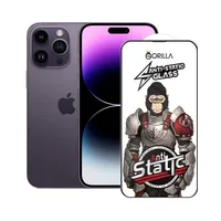 Protecteur d'écran en verre trempé antistatique et anti-poussière ESD pour iPhone 16 Pro Max Samsung S25 ultra S24 Redmi Gorilla Temper Glass