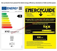 Pour Candor 166 Bouteilles Cave à Vin Réfrigérateur Affichage Installations Électriques Intégrées ou Autoportantes
