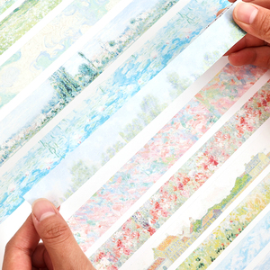 IMODA papeterie 20 rouleaux Washi ruban ensemble peinture ruban de masquage décoratif pour bricolage Art artisanat journalisation <span class=keywords><strong>Scrapbooking</strong></span> fournitures - Product Image 3