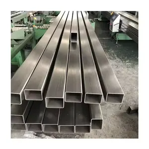 Customized Size 304 310 320 321 316 420 430 2mm 6mm square Seamless Stainless Steel Pipe