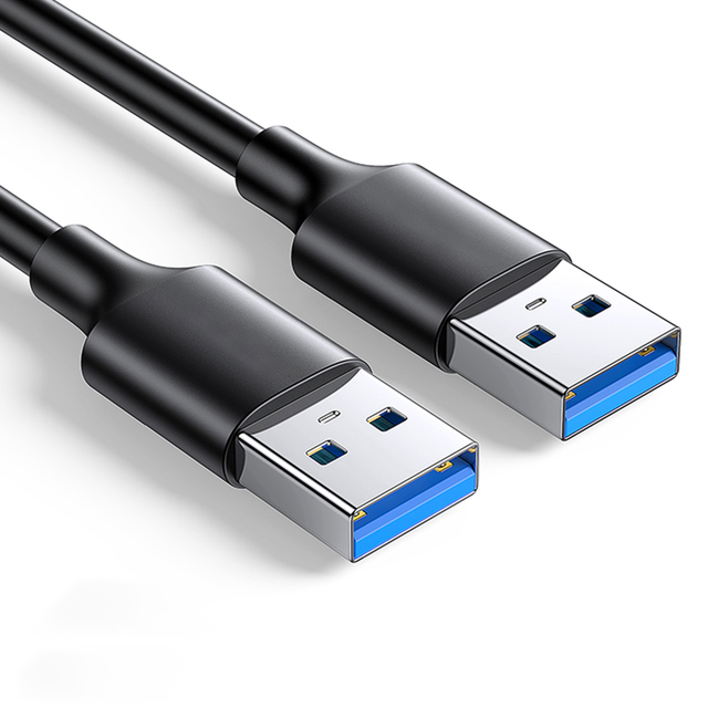 USB 3.0 High-Speed Shielded Extension Cable a Male to a Male 5Gbps Pure Copper Conductor PVC Jacket for Computer and Printer