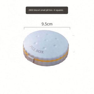 Pastillero Portátil Personalizado de 7 Días, Material PP, Resistente a la Humedad, Organizador de Viaje para Medicamentos y Vitaminas, Estuche Pequeño de Bolsillo - Product Image 1