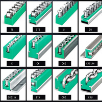 Rails de guidage en UHMWPE vert résistant à l'usure pour ligne d'automatisation, profil en T, machines d'emballage, glissières en PE UHMW, guides en plastique