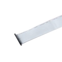 Cable de datos de cinta plana gris de paso de 1,27mm, Cable de descarga JTAG ISP de 2/8/10/14/16/20/40/50 pines para accesorios de conector DC3 IDC