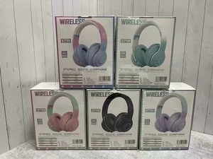 Auriculares Inalámbricos HI-FI con Bajos y Cancelación de Ruido, Micrófono Ligero, Diseño Degradado, Casco Deportivo para Chicas, Compatibles con BT para Teléfonos Móviles y Aviación - Product Image 6