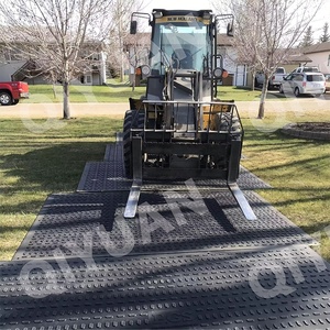 Nhà máy cung cấp <span class=keywords><strong>uhmwpe</strong></span> mật độ cao polyethylene theo dõi thảm/HDPE mặt đất bảo vệ thảm - Product Image 4