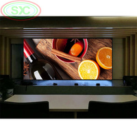 Pantalla LED interior P 3,91 de alta calidad para programas de películas sexys Pantalla de señalización digital de excelente valor para uso en exteriores