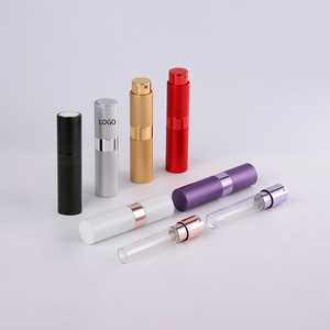 럭셔리 향수병 유리 빈병 8ml 10ml 15ml 알루미늄 분무기 포함 리필용 - Product Image 1