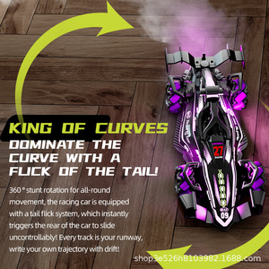 Auto RC Formula 1 con Sensore di Gesti, 4WD, Drift, Luci LED, Telecomando <span class=keywords><strong>Wi</strong></span>-<span class=keywords><strong>Fi</strong></span> 2.4GHz - Product Image 4