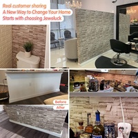 Rouleaux de papier peint mural en pierre 3D en PVC auto-adhésifs/panneaux muraux pour la décoration intérieure – Approvisionnement direct usine à prix abordable