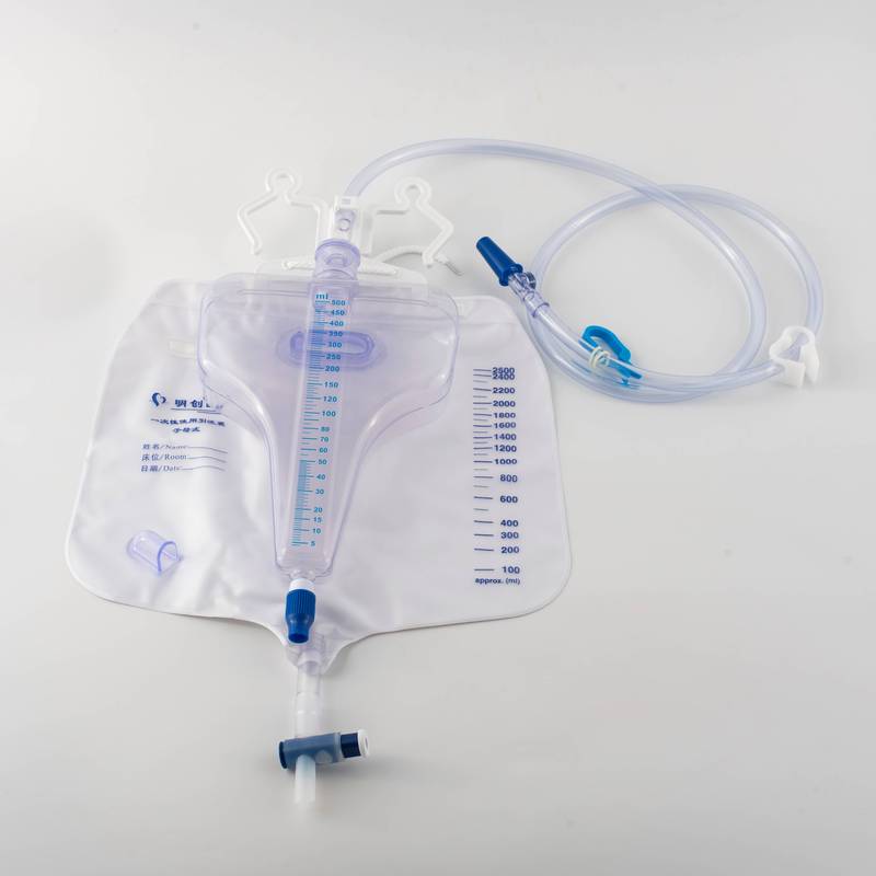 3000 ML Urine Bag with Flow