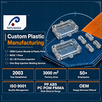 Coque transparente de haute qualité personnalisée en usine, adaptée à la protection des panneaux LED, coque en plastique moulée par injection