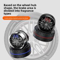 Diffuseur de parfum solaire créatif pour voiture, parfum pour pneus, ornement de console centrale haut de gamme, nouveau parfum rotatif pour voiture