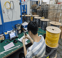 Good Mechanical GYTFC8S FTTH G652D G657A1 Figure 8 Self Supporting Fiber Optic Cable