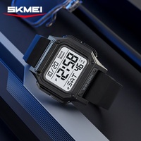 Chronomètre design vieilli à prix d'usine en gros de Chine Affichage à cadran numérique résistant à l'eau Caractéristique d'alarme à bande en plastique