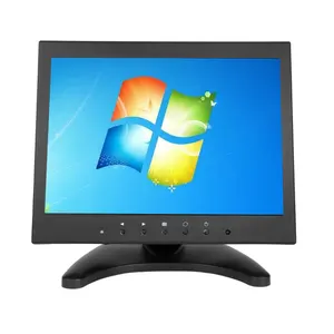 Monitor de toque industrial full hd de 9.7 polegadas, monitor lcd de tela 4:3 para entretenimento