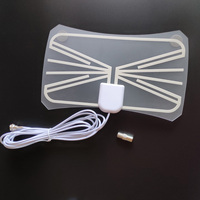 Antenne TV numérique d'intérieur pour téléviseurs intelligents, gain de 5 dBi, polarisation verticale, réception supérieure VHF/UHF 174-862 MHz