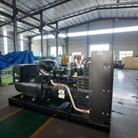 Grupo Electrógeno Diésel Weichai de 400kW 500kVA, Tipo Abierto, Trifásico, 380V, 50/60Hz, Refrigerado por Agua, con ATS, Arranque Automático, para Uso Industrial, de Reserva y Principal