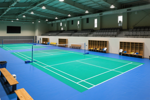 INOLP Pickleball y bádminton cancha suelo acrílico superficie PVC PP S-vinilo suelo deportivo hecho en China - Product Image 5