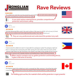 용융아연도금 철망 용접망 울타리 1/2'' 1/4'' 아연도금 철망 - Product Image 6