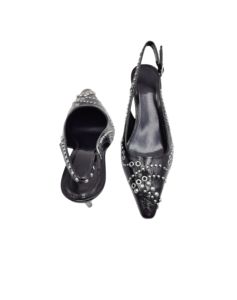 Venta de fábrica, logotipo personalizado, vestido negro, bombas para mujer, larga vida útil, vendedor caliente - Product Image 6