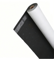 Membrane de toiture imperméable et respirante, sous-couche stabilisée aux UV en polypropylène perméable à la vapeur pour toits en pente