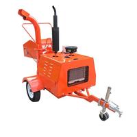 Broyeur de bois diesel Nexagrot 40HP, 200 mm (8 pouces), robuste, pour le broyage des branches d'arbres, pour le défrichement forestier