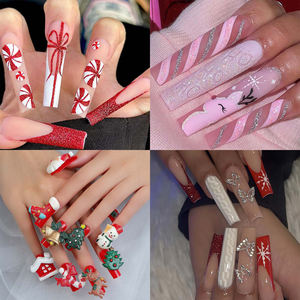 Ongles en gel de Noël professionnels OEM/ODM, faux ongles, <span class=keywords><strong>prix</strong></span> de gros - Product Image 2