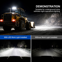 Luz de Trabajo LED de Alta Resistencia para Cargadora de Ruedas Volvo L60 L70 L90 L110 L120 L150, Iluminación para Minería y Construcción, Ip69K