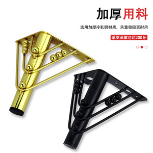 Luxury Gold Furniture <b>Legs</b> Electroplated Iron Modern Light Luxury <b>Sofa</b> Tv Cabinet Coffee Table Bedside Table Support Heavy Duty - Product Image 4