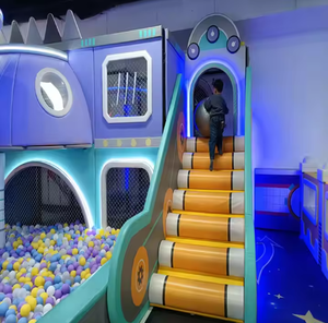 <span class=keywords><strong>2025</strong></span> tùy chỉnh sân chơi trong nhà thiết lập đầy màu sắc LED trượt mềm CHƠI thiết bị thách thức trò chơi cho trẻ em sử dụng trung tâm thương mại - Product Image 2