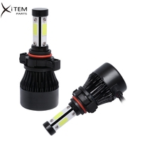 X7 Auto Cob H4 Kit de phares Led 55W 9006 9005 phares Led HB3 H1 H3 lampes H11 Super lumineux LED feux de voiture H7 ampoules Led
