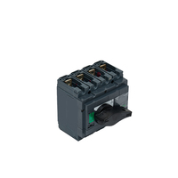 Disjoncteur Schneider ComPacT INS250 4P authentique, 250A 690V AC 50/60Hz, poignée noire standard, interrupteur de coupure de charge industriel