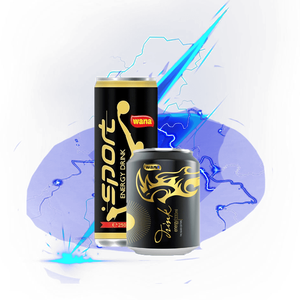 Bebida enlatada Wana de 250ml al por mayor, bebida energética de varios sabores de Vietnam, agua de Soda carbonatada suave con zumos de frutas y verduras - Product Image 4
