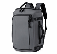 Sac à dos carré pour ordinateur portable avec bandoulière rembourrée confortable, compartiment à chaussures et grand espace intérieur, idéal pour les trajets quotidiens