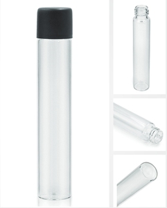 Diámetro 22*116mm 22*100 claro redondo caramelo píldoras viales de vidrio tubos con tapa resistente a los niños para embalaje Proll - Product Image 3