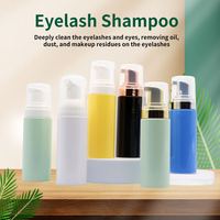 Vente en gros bon marché, shampoing, mousse nettoyante pour cils, élimination facile des résidus de crème fouetteuse cosmétique, mousse nettoyante pour cils