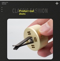 Diffuseur d'air de voiture personnalisé avec clip de ventilation, logo du fabricant, design personnalisé, purificateur d'air, parfum, clip de style cool, boîte