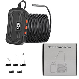 WiFi Endoscope 3.9mm Lens 2000mm Length Industrial Inspection Camera With 6 Led Lights For Automotive Engine Repair - Product Image 1