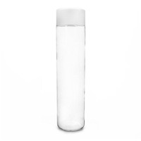 Botol air kaca transparan Voss 375ml botol kaca transparan Premium