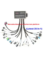 Nouvelle plateforme de test antivol 35-en-un Mercedes-Benz pour faisceau de câblage, réparation de verrouillage de direction ELV, tablette VVDI Medium
