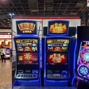 SG Original Jin Ji <span class=keywords><strong>Bao</strong></span> Xi Springende Schweine Geschicklichkeitsspielautomat Münzbetriebenes Arcade-<span class=keywords><strong>Spiel</strong></span> mit MEI Geldscheinakzeptor - Product Image 1