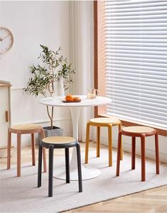 Livraison rapide Nouveaux articles Restaurant moderne Fête de mariage Chaises de salle à manger empilables en plein air en plastique pour la Tunisie - Product Image 6