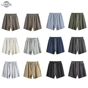 Pantalones Cortos Deportivos <span class=keywords><strong>de</strong></span> Algodón Personalizados <span class=keywords><strong>de</strong></span> Alta Calidad, Pantalones Cortos <span class=keywords><strong>de</strong></span> Estilo Urbano con Lavado Ácido para <span class=keywords><strong>Hombre</strong></span> - Product Image 3