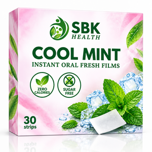 สินค้ามาแรง ฟิล์มอมละลายในปาก รสคูลมินต์ ปราศจากน้ำตาล แคลอรี่เป็นศูนย์ พกพาสะดวก - Product Image 1