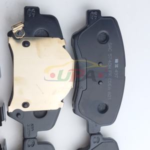 Kit de pastillas de freno de disco delantero de buena calidad y económico 58101-1RA00 58101 1RA00 para Hyundai Accent/Verna 581011RA00 - Product Image 5