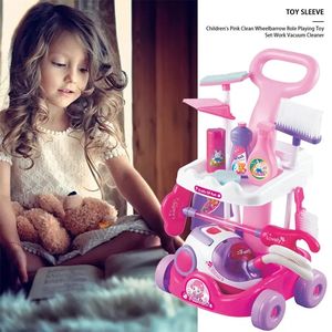 Jinying Jouets de nettoyage à faire semblant, avec aspirateur jouet Kit de fournitures d'entretien ménager amusant et interactif - Product Image 5