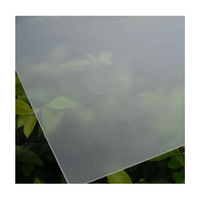 Plaque diffuseur de lumière LED en polycarbonate massif givré de 10 mm, moderne, fabriquée en Chine, avec protection UV et revêtement anti-rayures