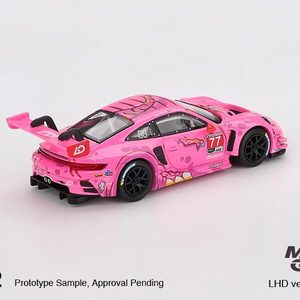 <span class=keywords><strong>MINIGT</strong></span> 1:64 GT3 R Rose Dinosaure Modèle de Voiture en Alliage Métallique Décoration # 1052 à partir de 14 ans - Product Image 1