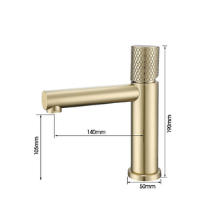 <span class=keywords><strong>Robinet</strong></span> de lavabo court en acier inoxydable WEIHAO pour salle de bain - Vente en gros - Product Image 6